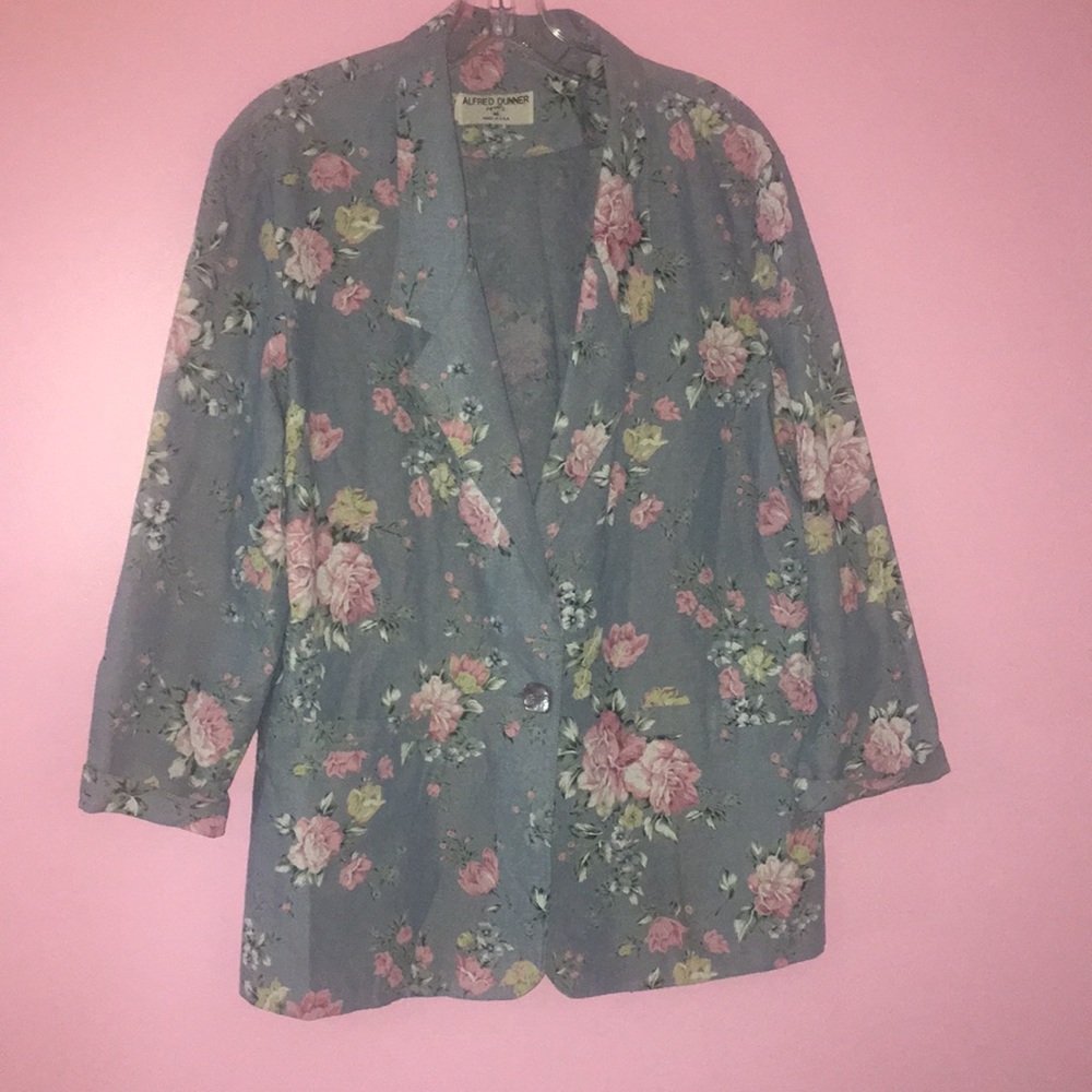 Floral Blazer